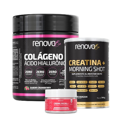 Kit Colágeno Verisol + Creatina + Serum